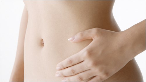 女性のお腹
